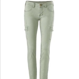 CAbi Celadon Skinny Cargo Pants